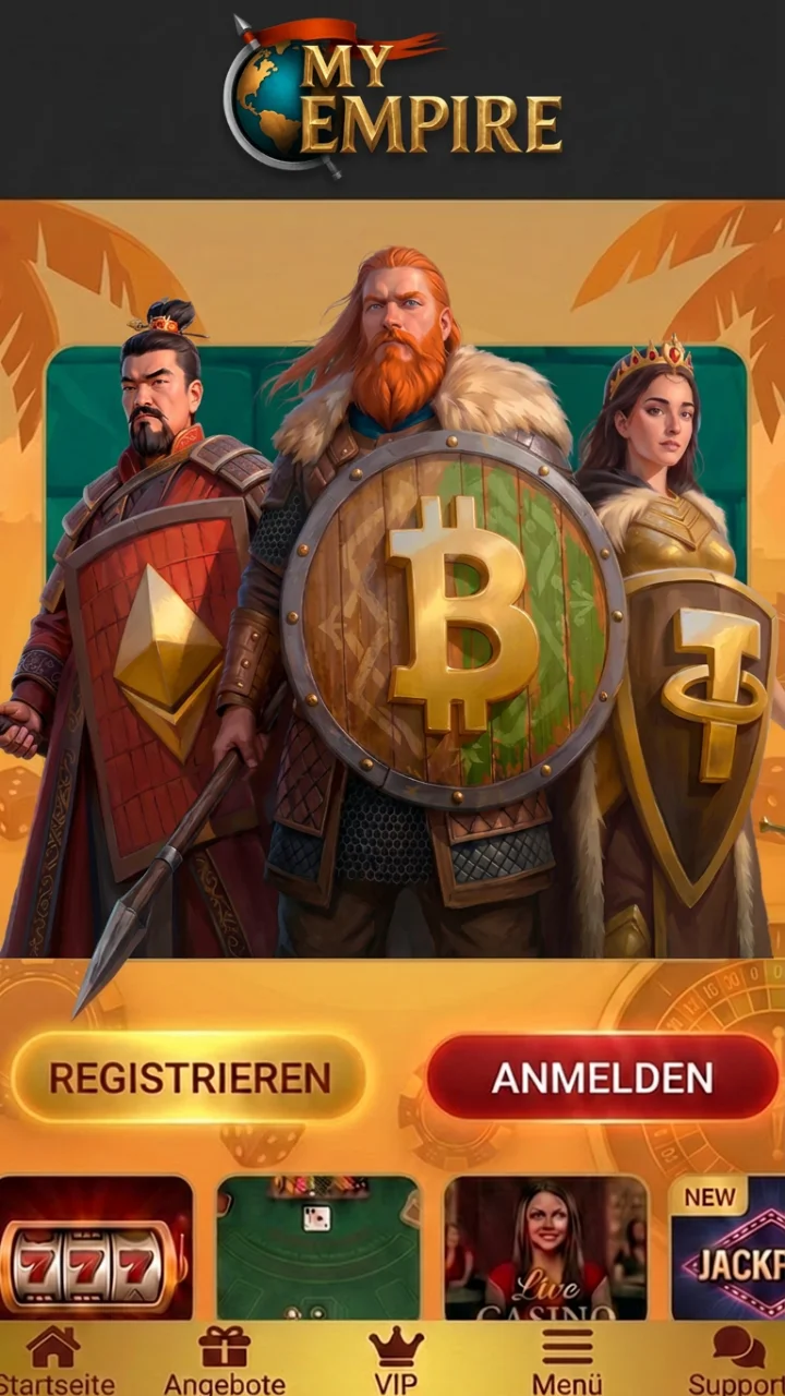 MyEmpire Casino mobile app